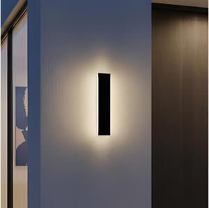 MIRANA Aplica LED de exterior, 8W, 230V, 4000K, IP44, 30 cm, negru