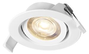 Osram - Set 3x corpuri de iluminat încastrate SPOT LED/4,9W/230V 2700K albe