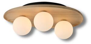 Osram - Plafonieră WOOD NEST 3xG9/5W/230V lemn de cauciuc