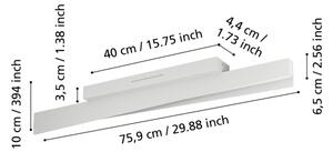 Eglo 901832 - Plafonieră LED RGBW reglabilă BOLOGNANO-Z LED/13W/230V gri