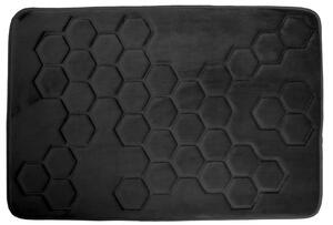 Hyggli Honey covor de baie 90x60 cm dreptunghiular negru 70-088