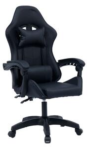 Scaun Gaming Piele Ecologica Waller Negru