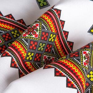 Fata de masa Motiv traditional, bumbac 100%, multicolor