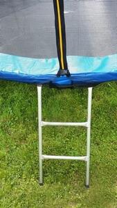 Trambulina 374 cm cu plasa de protectie si scarita de acces