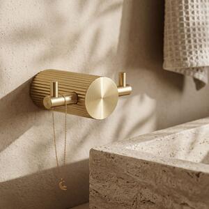 Cuier de baie 64104A SOLO Brush Gold
