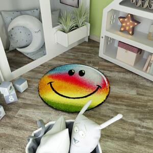 Covor Kolibri, Rotund, Rainbow Smile, 67x67 cm, 2300 gr mp