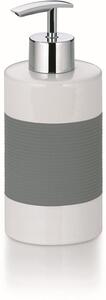 Kela Laletta dozator săpun 350 ml WARIANT-ceramică-alb-griU-OLTENS | SZCZEGOLY-ceramică-alb-griU-GROHE | ceramică-alb-gri 22437