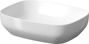 Cersanit Larga lavoar 50x38.5 cm dreptunghiular de blat alb luciu K677-003