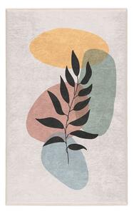 Covor crem lavabil 80x150 cm Illustrated Autumn – Mila Home