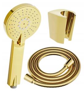 Accesorii Mexen - Set de duș manual 1 punct R-40, auriu, 785406052-50