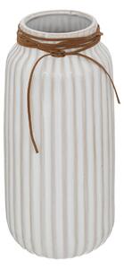 Vaza ceramica cu panglica decorativa, 28,5 cm