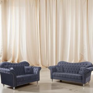 Set de canapele tapitate stil modern Chesterfield DINA