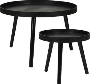 Un set de masute de cafea in doua dimensiuni, Ø 60 cm, Ø 38 cm