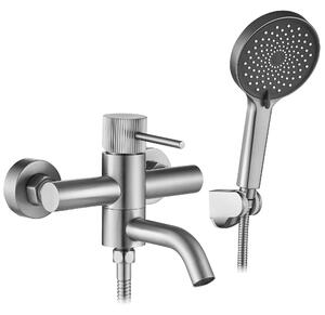 Baterie pentru cada Rea Lungo Stripe Brush Nickel