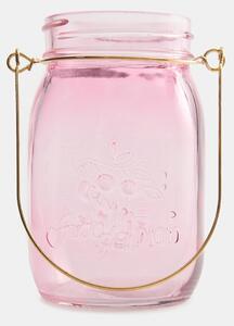 Sinsay - Suport tip felinar pentru lumânare - roz-pastel