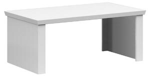 Masuta de cafea alba Agnes, 110x60x45 cm