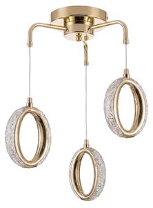 LAMPĂ LED SUSPENDATĂ DE TAVAN G176-3CP GOLD