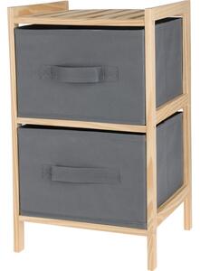Dulap cu 2 sertare textile