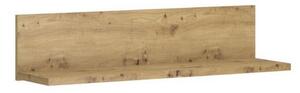 Etajera suspendat AYSON, stejar artizanal maro, 86.6x22x20 cm