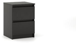 Comodă Linea 40 2S (negru). Promo -16%. 1158011