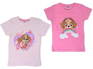 Tricou copii 2 buc PAW PATROL roz/roz deschis - diferite marimi Marime: 110 - 116