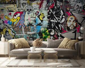 Fototapet Zid cu graffiti pe el, Fototapet designer, Fototapet populare, u12434 - Tapeko.ro