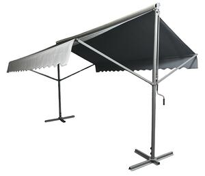 Garden Point marchiză independentă Parla 4x3 m antracit