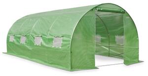 Solar de grădină cu cadru metalic 3x6m Garden Point verde
