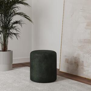 Taburet haaus Mali, Verde Inchis, Stofa, L 41 x l 41 x H 45 cm