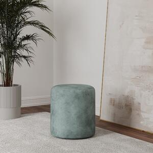 Taburet haaus Mali, Turcoaz, Stofa, L 41 x l 41 x H 45 cm