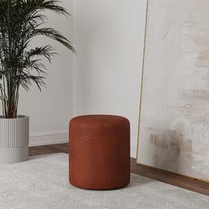 Taburet haaus Mali, Caramel, Stofa, L 41 x l 41 x H 45 cm