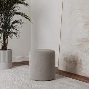 Taburet haaus Mali, Gri, Stofa, L 41 x l 41 x H 45 cm