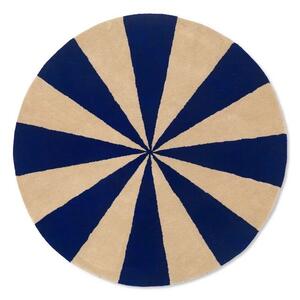 Arch Tufted Covor Large Bright Blue/Off-White - Ferm Living