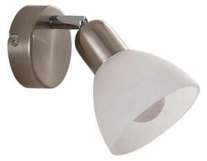 Paulina LED Aplică de Perete Satin Nickel/White - Lindby