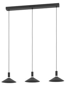 Eglo 902184 - Pendul suspendat pe cablu LED RGBW cu dimmer CONOMAVILLA-Z, 3xLED/7,5W/230V, negru