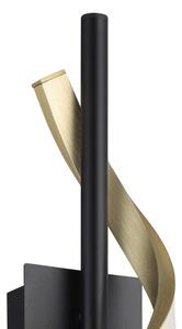 Eglo CONAPRATO 902136-LED Aplică de perete LED/8,8W/230V 2700/4000/6500 negru/auriu