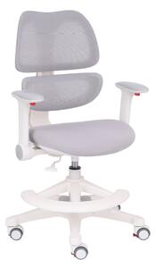 Scaun de birou pentru copii DinoFlex Grey