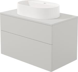 Prizma Mobilier de baie , cu chiuvetă din granit - 55x35 cm SDKB8SAU6B