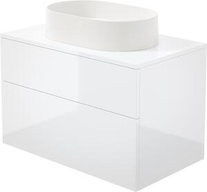 Prizma Mobilier de baie , cu chiuvetă din granit - 55x35 cm SD6B8SAU6S
