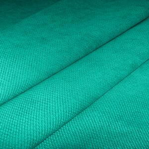 Set draperii tip tesatura in cu rejansa din bumbac tip fagure, Madison, densitate 700 g/ml, Marjan, 2 buc