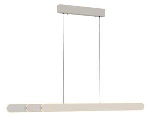 Schöner Wohnen 12577-39 - Lustră LED reglabilă pe cablu ADRIANA, 2xLED/24W/230V, gri
