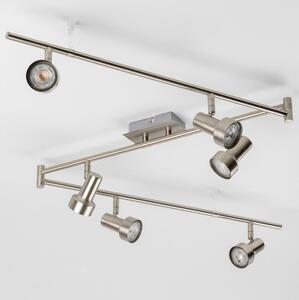 Spot LED 6xGU10/4,7W/230V crom mat