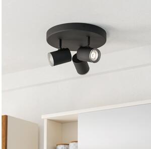 Eglo 901965 - Spot pentru baie CONSUMA 3xGU10/5W/230V IP44, negru