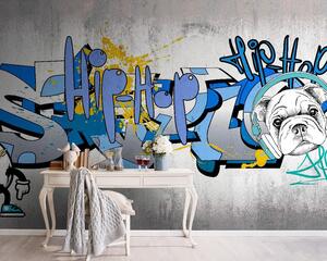 Fototapet Graffiti pe un perete, Fototapet băieți, Fototapet populare, u35405 - Tapeko.ro