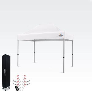Cort pavilion pliabil 2x3m - fara 3 pereti - Alb