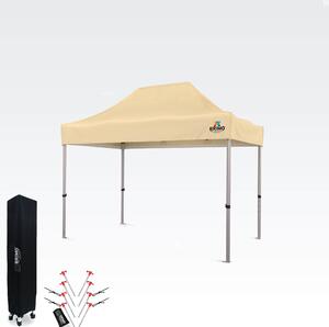 Cort pavilion pliabil 2x3m - fara 3 pereti - Bej