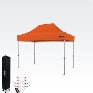 Cort pavilion pliabil 2x3m - fara 3 pereti - Portocaliu