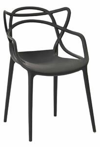 Scaun modern Split - negru