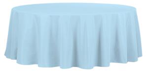 Față de masă bleu, impermeabilă, pentru mese rotunde Ø 320 cm