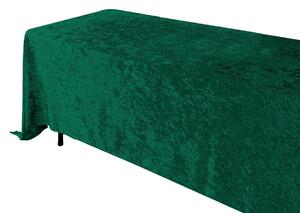 Fata de masa dreptunghiulara din catifea verde 280x160cm Catifea